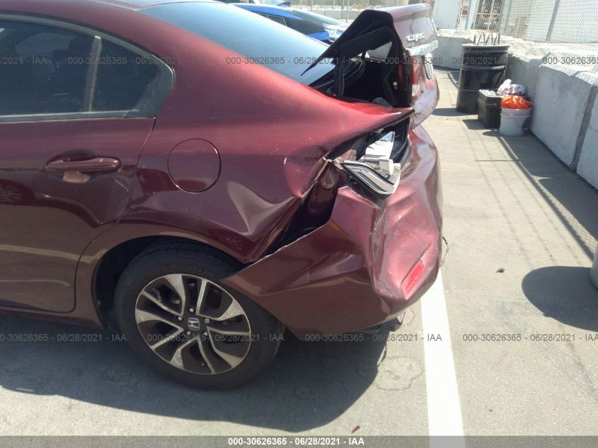 2013 HONDA CIVIC SDN EX-L 19XFB2F97DE202904