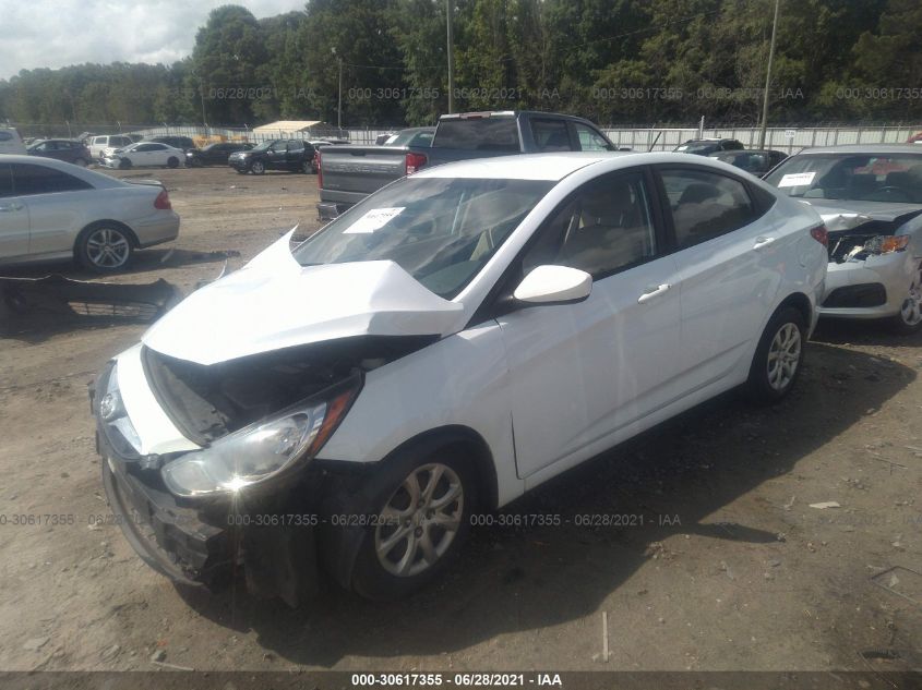 2014 HYUNDAI ACCENT GLS KMHCT4AE7EU636447
