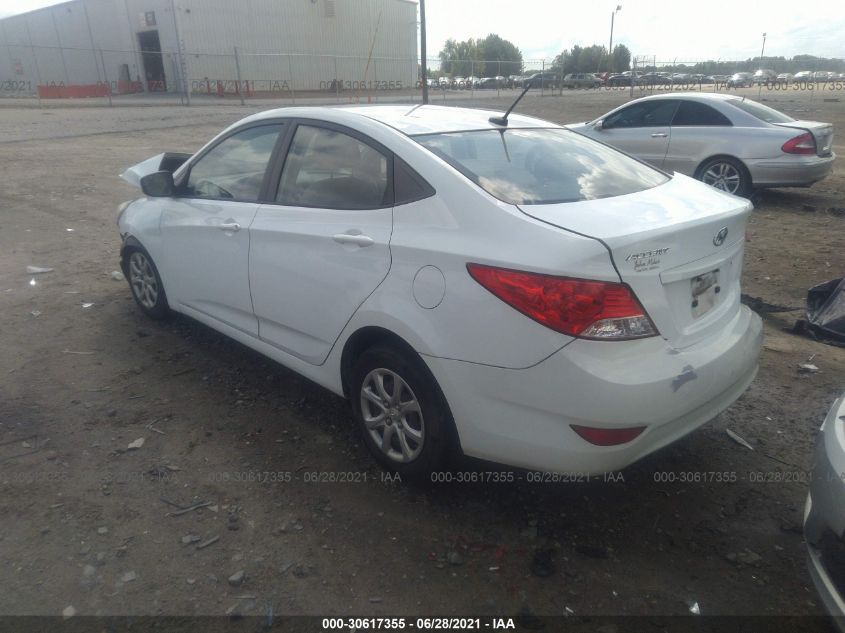 2014 HYUNDAI ACCENT GLS KMHCT4AE7EU636447
