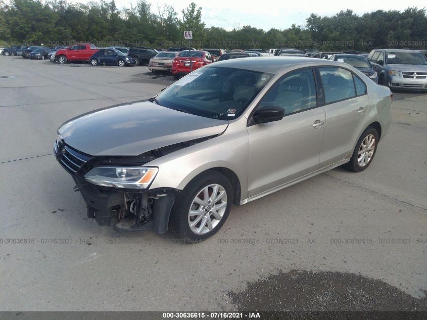 2015 VOLKSWAGEN JETTA SEDAN 1.8T SE 3VWD17AJ2FM419338