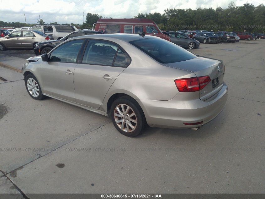 2015 VOLKSWAGEN JETTA SEDAN 1.8T SE 3VWD17AJ2FM419338
