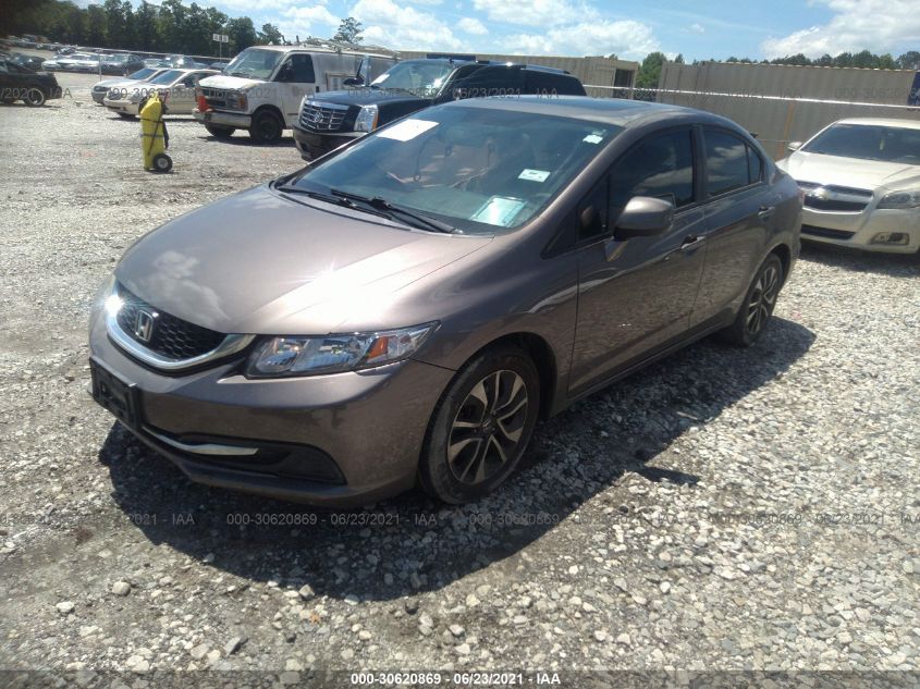 2013 HONDA CIVIC SDN EX 2HGFB2F81DH552140