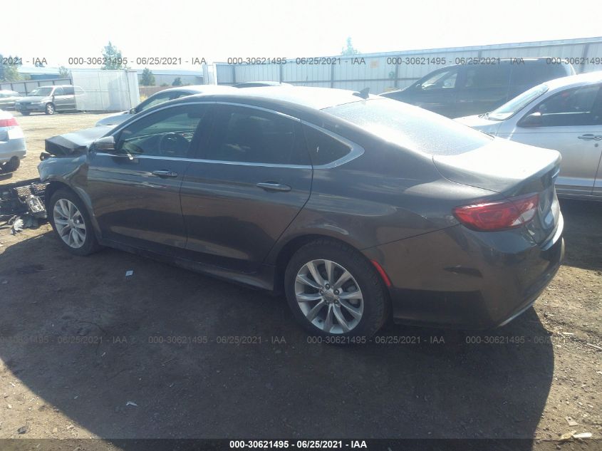 2015 CHRYSLER 200 C 1C3CCCCG7FN509999