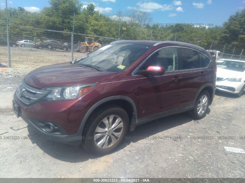 2014 HONDA CR-V EX-L 5J6RM4H73EL077983