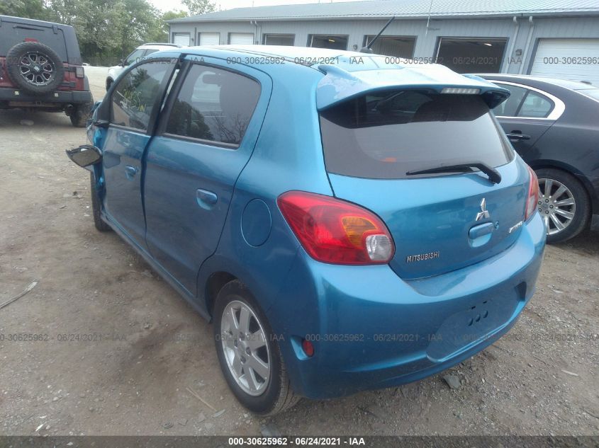 2015 MITSUBISHI MIRAGE ES/RF ML32A4HJ6FH055334