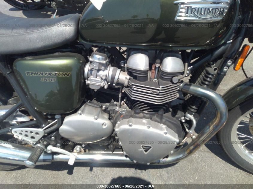2016 TRIUMPH MOTORCYCLE THRUXTON SMT920K19GT727705
