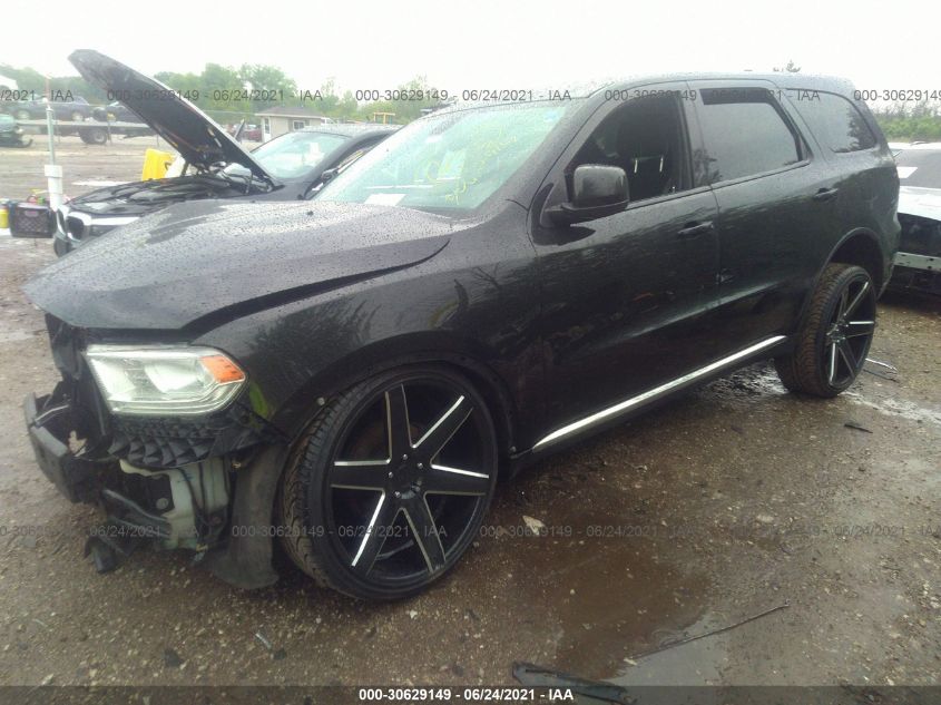 2014 DODGE DURANGO SXT 1C4RDJAG3EC345686