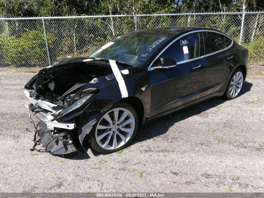 2019 TESLA MODEL 3 LONG RANGE/PERFORMANCE 5YJ3E1EBXKF406516