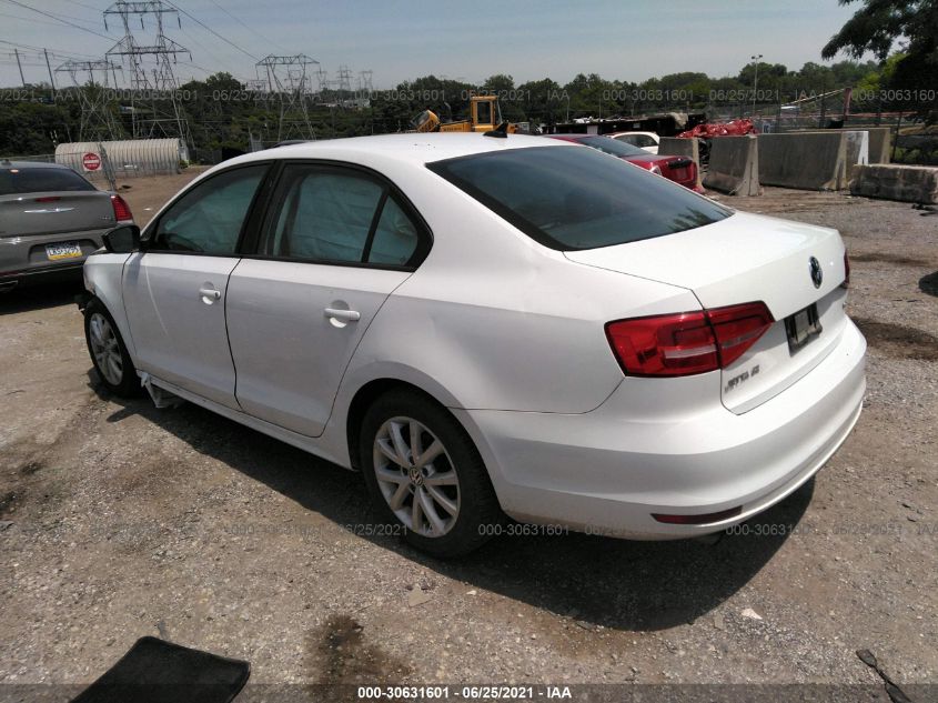 2015 VOLKSWAGEN JETTA SEDAN 1.8T SE 3VWD17AJ8FM233089