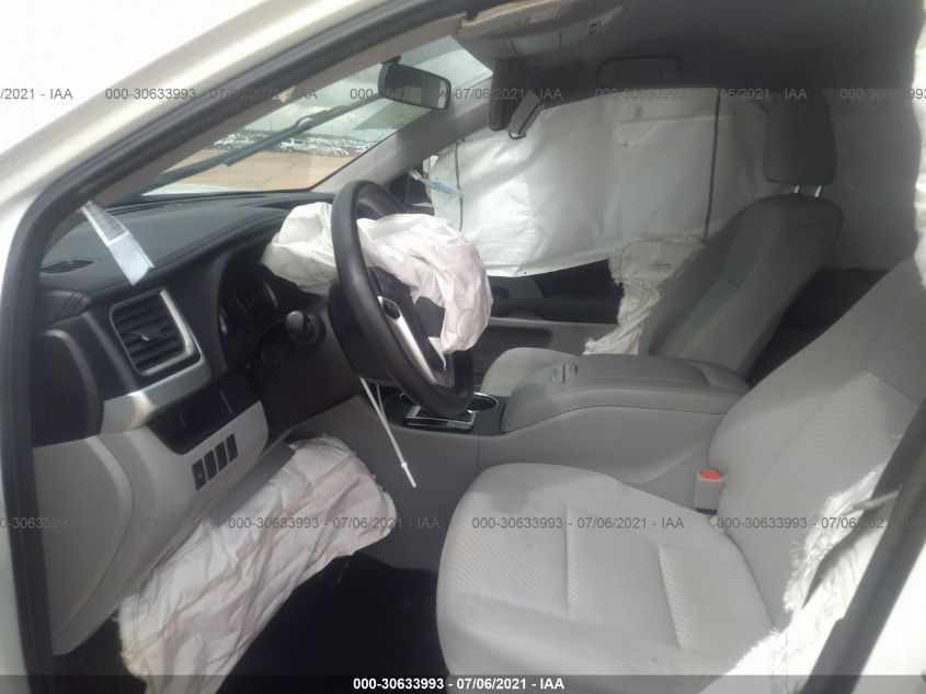 2015 TOYOTA HIGHLANDER LE 5TDZARFH2FS014512