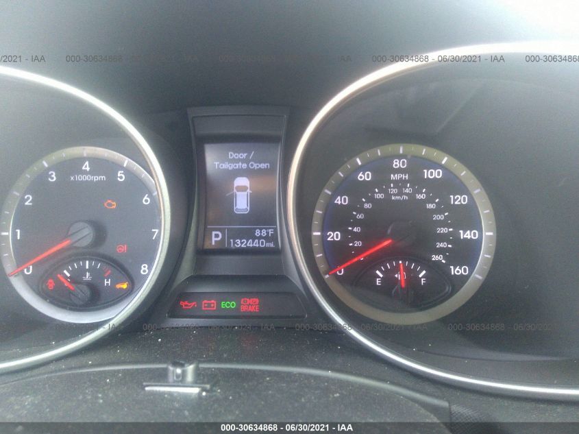 2013 HYUNDAI SANTA FE GLS KM8SMDHF7DU029924