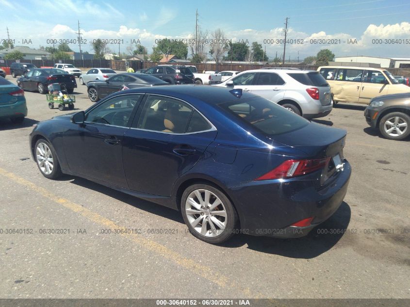 2014 LEXUS IS 250 JTHCF1D28E5013469