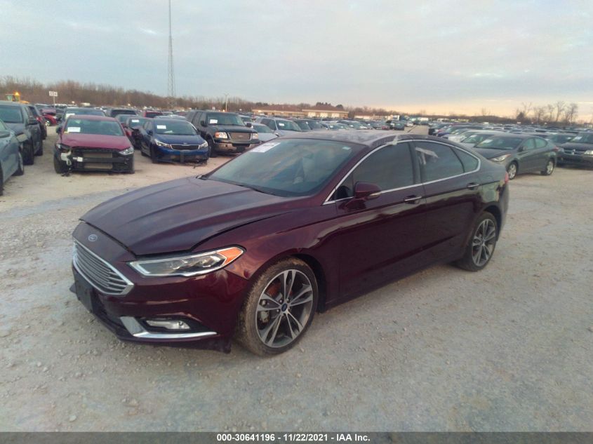 2018 FORD FUSION TITANIUM/PLATINUM 3FA6P0K99JR157857