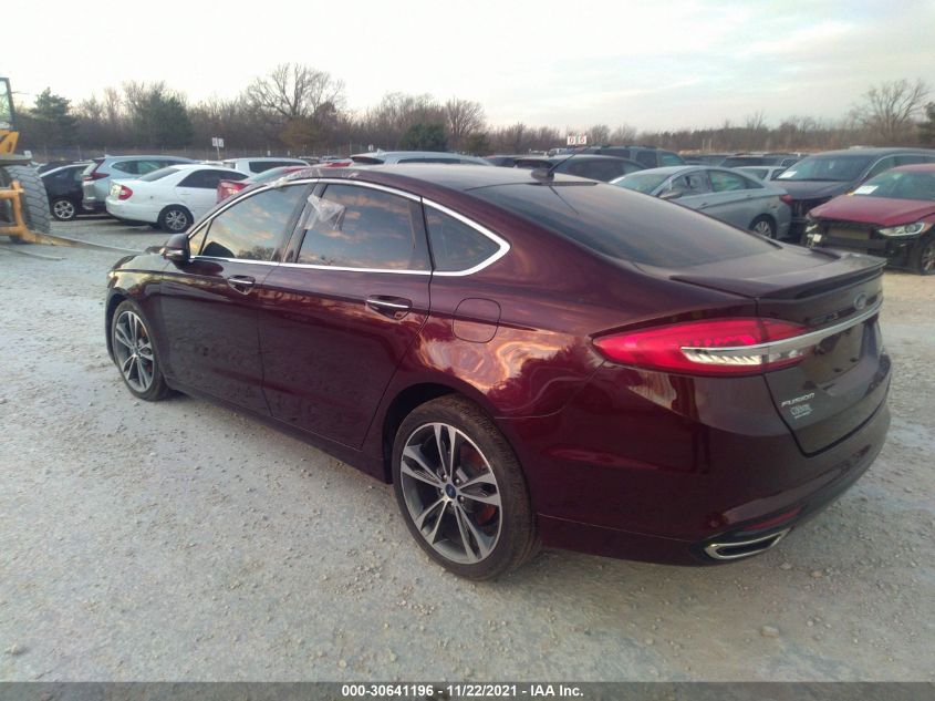 2018 FORD FUSION TITANIUM/PLATINUM 3FA6P0K99JR157857