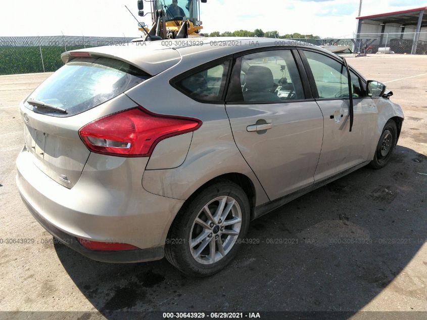2015 FORD FOCUS SE 1FADP3K25FL316648