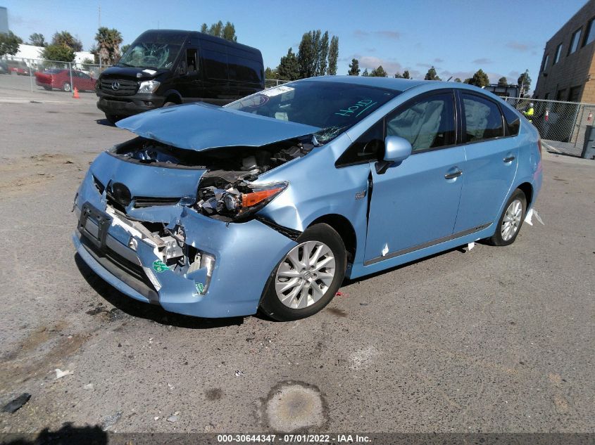 2014 TOYOTA PRIUS PLUG-IN JTDKN3DP3E3053168