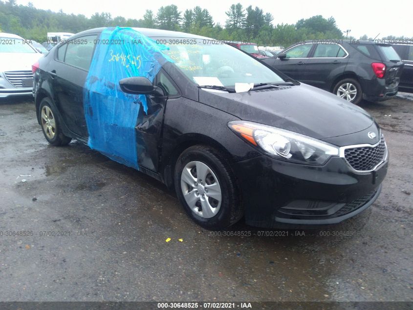 2014 KIA FORTE LX KNAFK4A63E5091318