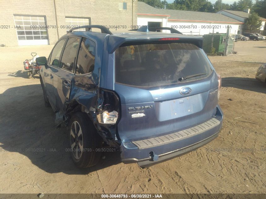 2018 SUBARU FORESTER LIMITED JF2SJALC3JH443202