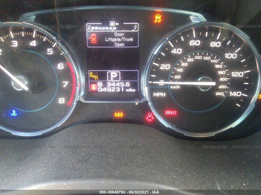 2018 SUBARU FORESTER LIMITED JF2SJALC3JH443202