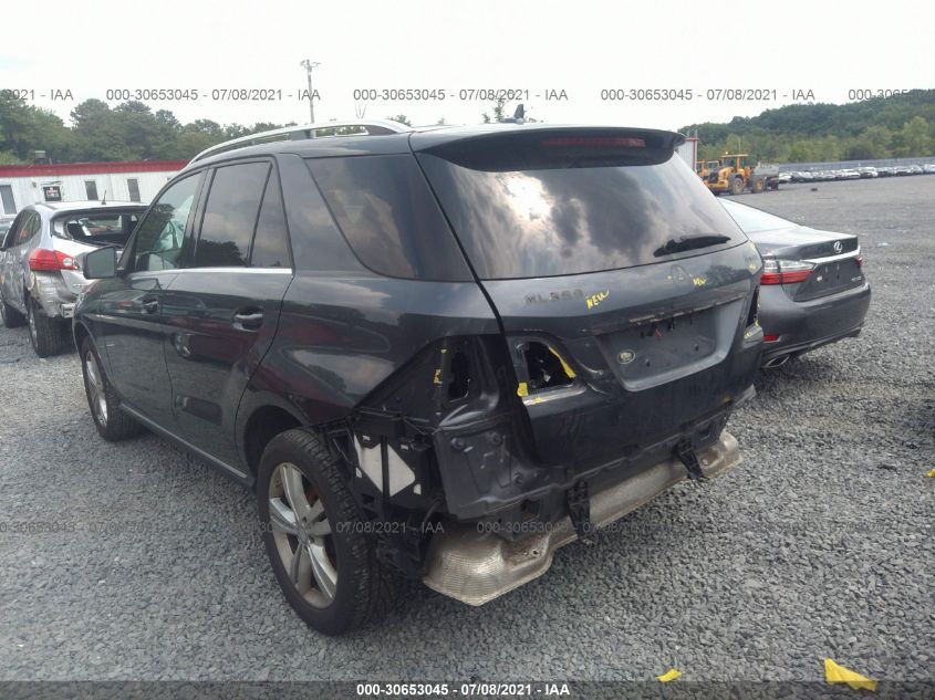 2013 MERCEDES-BENZ M-CLASS ML 350 4JGDA5HB3DA227731