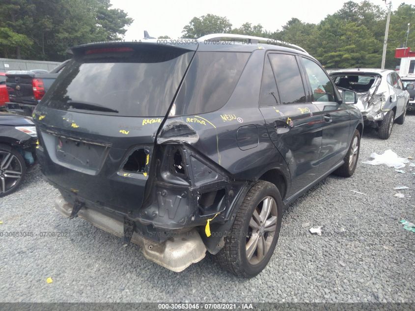 2013 MERCEDES-BENZ M-CLASS ML 350 4JGDA5HB3DA227731