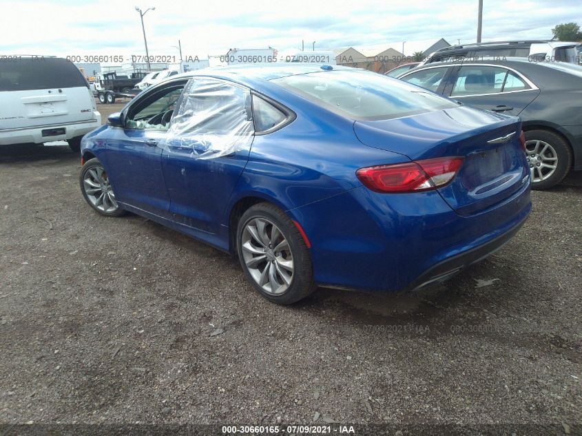 2015 CHRYSLER 200 S 1C3CCCBB2FN749676
