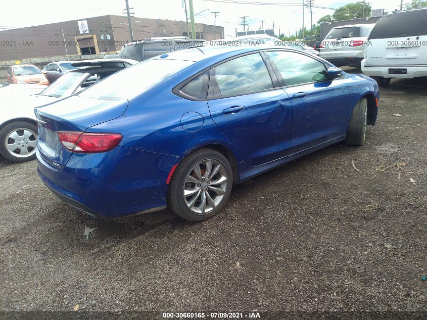 2015 CHRYSLER 200 S 1C3CCCBB2FN749676