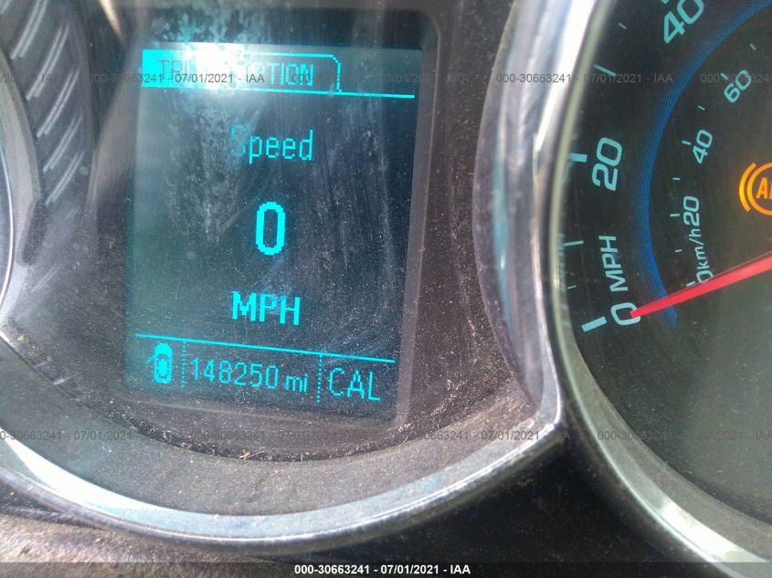 2013 CHEVROLET CRUZE 1LT 1G1PD5SBXD7186098