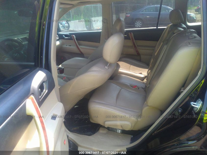 2013 TOYOTA HIGHLANDER LIMITED 5TDDK3EH9DS272660