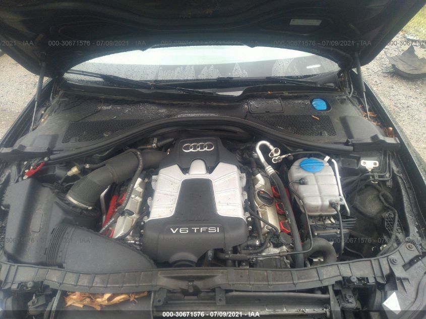 2013 AUDI A6 3.0T PREMIUM PLUS WAUGGAFC8DN057683