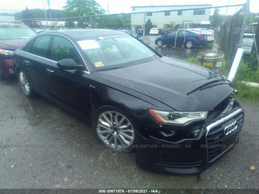 2013 AUDI A6 3.0T PREMIUM PLUS WAUGGAFC8DN057683