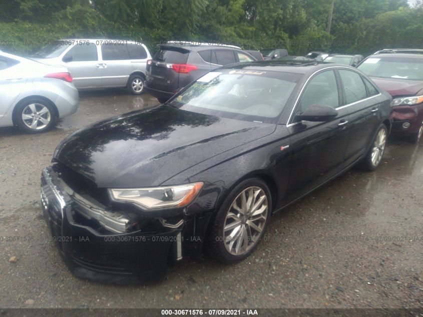2013 AUDI A6 3.0T PREMIUM PLUS WAUGGAFC8DN057683