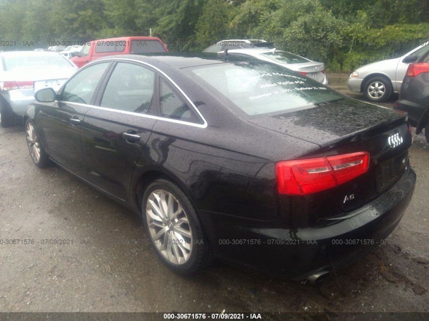 2013 AUDI A6 3.0T PREMIUM PLUS WAUGGAFC8DN057683