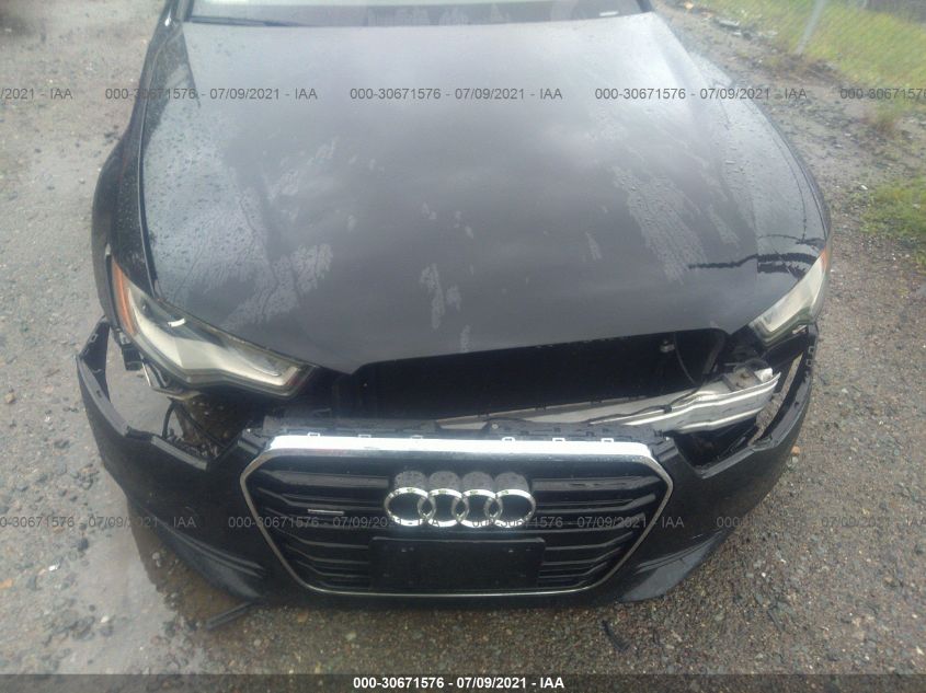 2013 AUDI A6 3.0T PREMIUM PLUS WAUGGAFC8DN057683