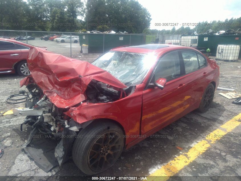 2015 BMW 3 SERIES 320I WBA3B1G55FNT04836