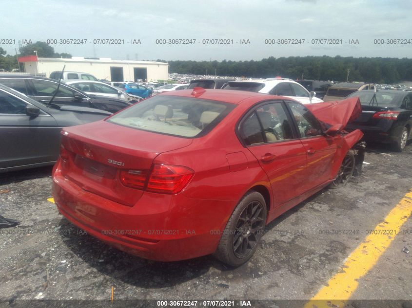 2015 BMW 3 SERIES 320I WBA3B1G55FNT04836