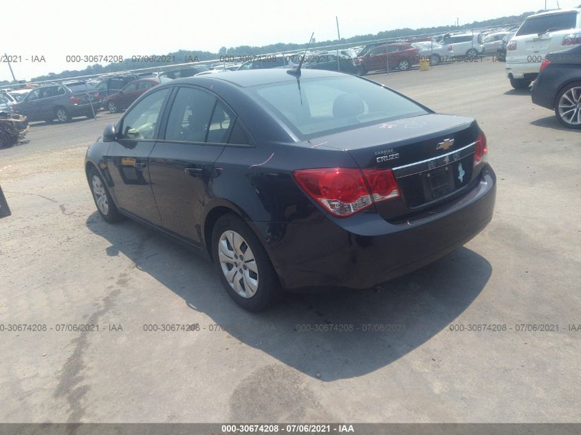 2014 CHEVROLET CRUZE LS 1G1PA5SG1E7439637