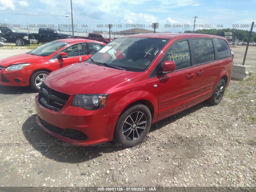 2014 DODGE GRAND CARAVAN SE 30TH ANNIVERSARY 2C4RDGBG1ER268700