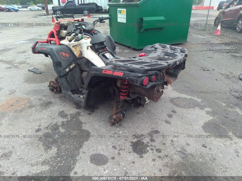 2016 CAN-AM OUTLANDER 650 X MR 3JBLWAJ29GJ000009