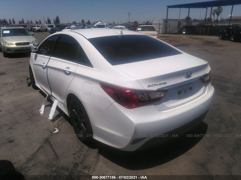 2014 HYUNDAI SONATA GLS 5NPEB4AC3EH922224