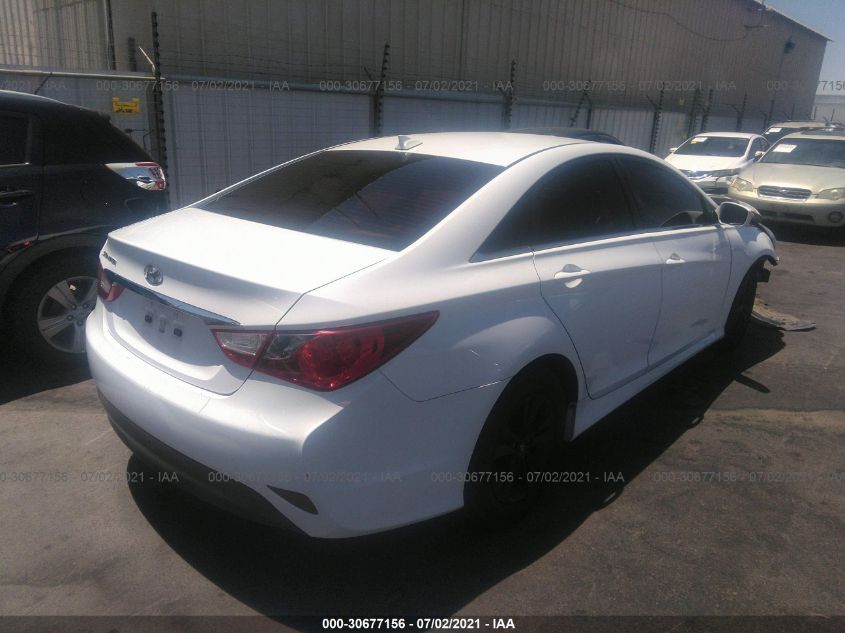 2014 HYUNDAI SONATA GLS 5NPEB4AC3EH922224
