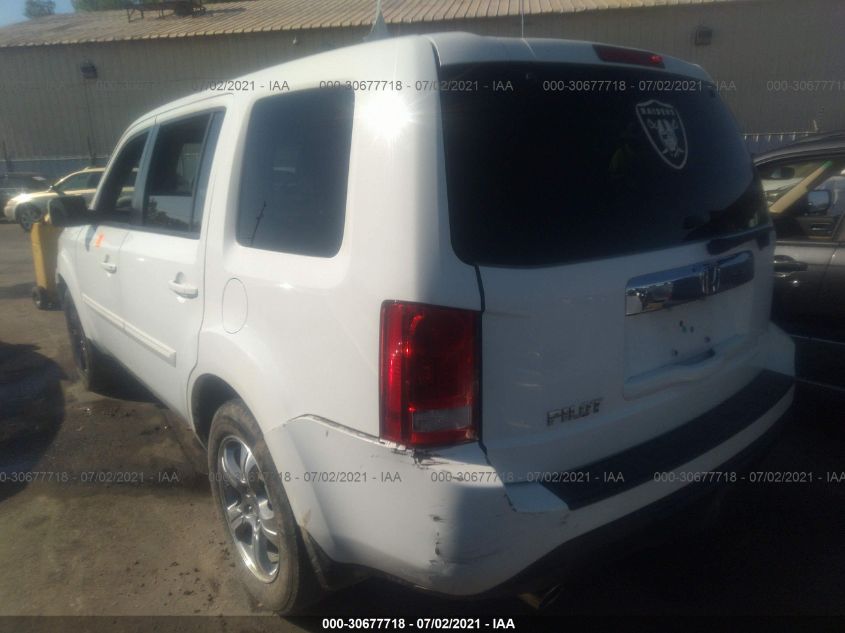2014 HONDA PILOT EX-L 5FNYF3H50EB014928