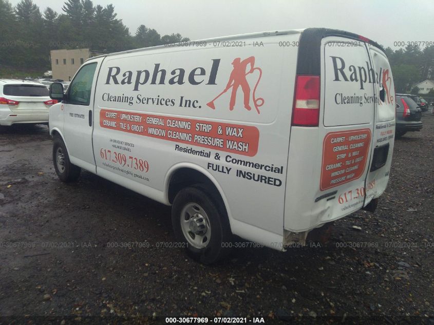 2014 CHEVROLET EXPRESS CARGO VAN 1GCWGFBA5E1117265