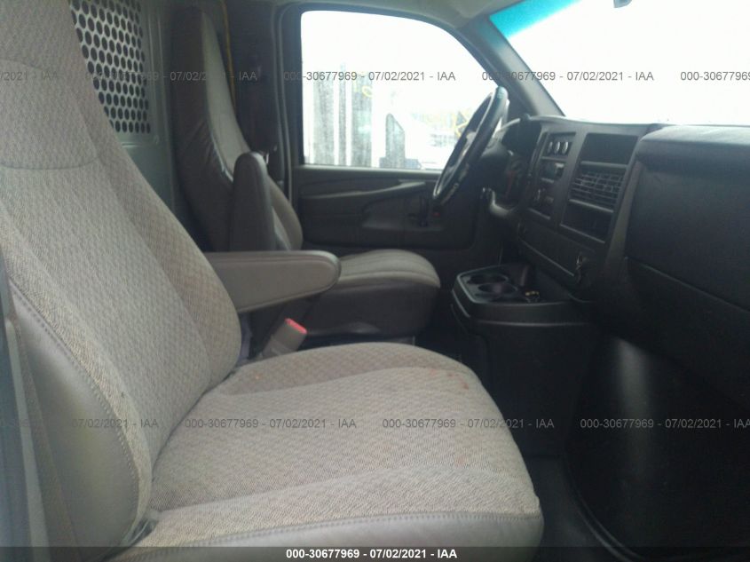 2014 CHEVROLET EXPRESS CARGO VAN 1GCWGFBA5E1117265