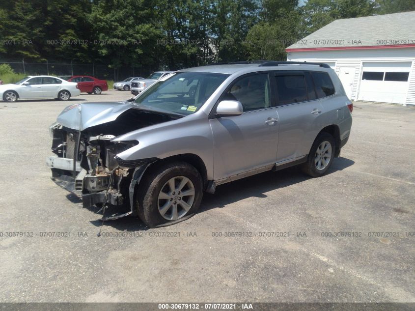 2013 TOYOTA HIGHLANDER 5TDBK3EH9DS185493