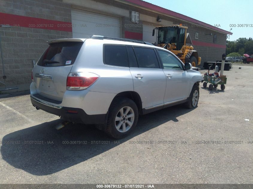 2013 TOYOTA HIGHLANDER 5TDBK3EH9DS185493