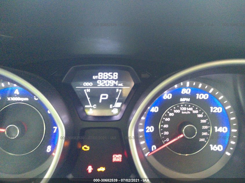 2013 HYUNDAI ELANTRA COUPE SE KMHDH6AE7DU002331