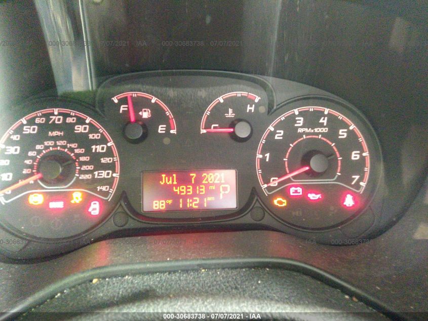 2017 RAM PROMASTER CITY CARGO VAN TRADESMAN ZFBERFAB6H6G83853