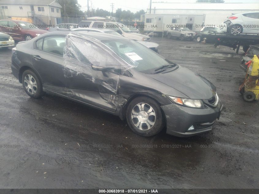 2013 HONDA CIVIC HYBRID 19XFB4F26DE200172