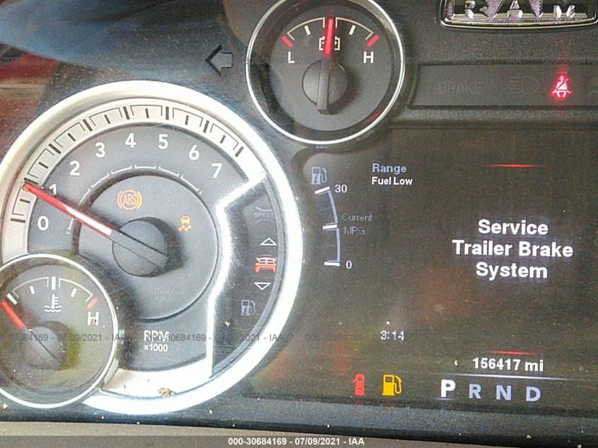2014 RAM 1500 BIG HORN 1C6RR7LT0ES132514